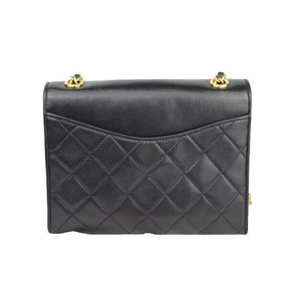 Chanel single Coco flap black lambskin chain Bag Mark shoulder gold crossbody
